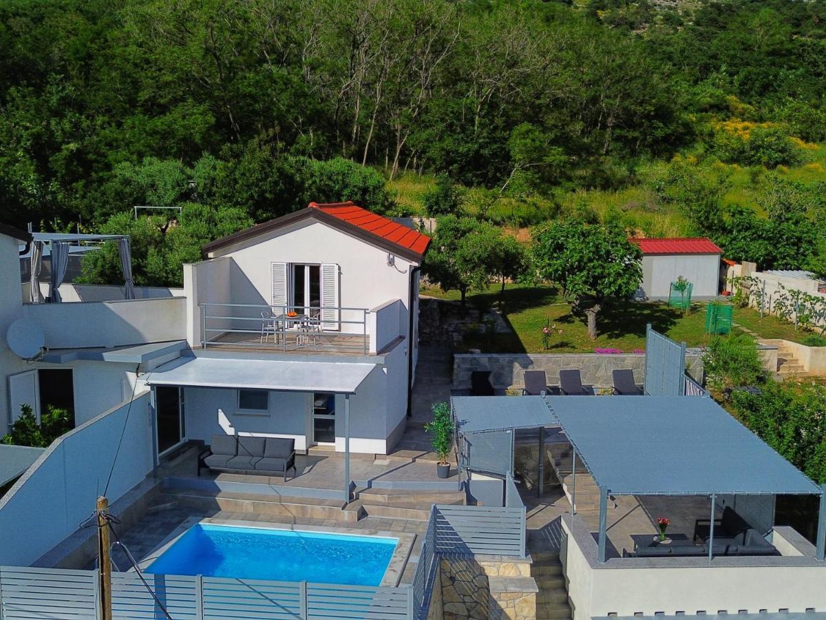 Villa Carmen Draga Bašćanska Exteriér fotografie