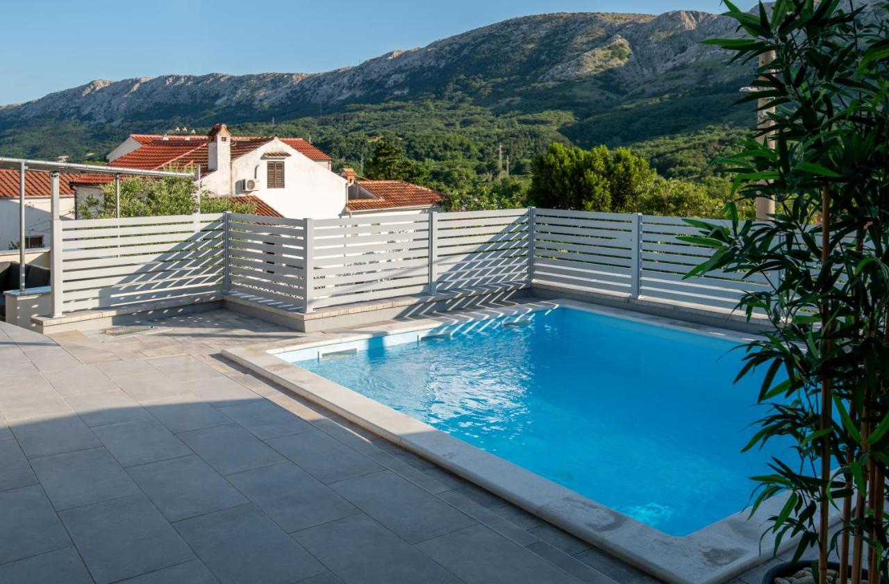 Villa Carmen Draga Bašćanska Exteriér fotografie