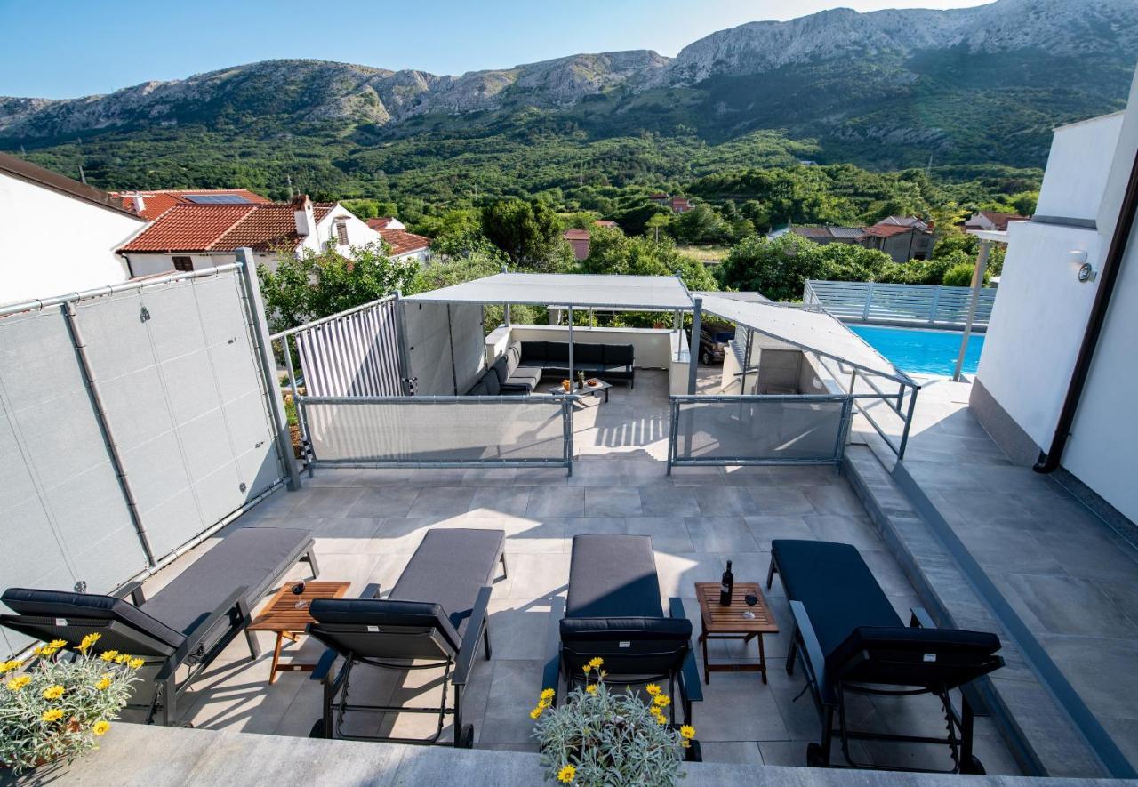 Villa Carmen Draga Bašćanska Exteriér fotografie