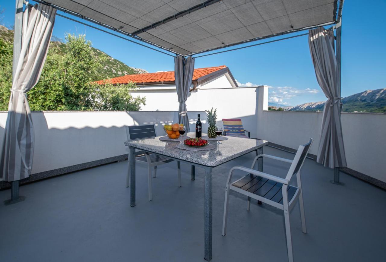 Villa Carmen Draga Bašćanska Exteriér fotografie